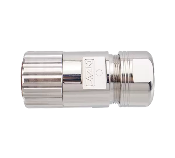 M40 إشارة مستقيمة أنثى المكونات المعدنية المجمعة (تجعيد)