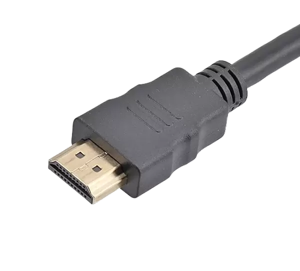 قابس كابل HDMI Str.Male إلى Str.Male (ملولب)