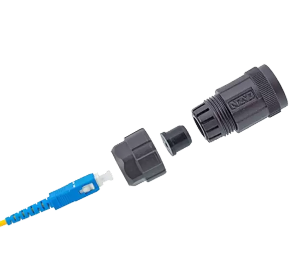 FDDI قابس بلاستيكي أحادي الوضع (ملولب)